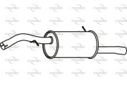 P17012 Zadní tlumič výfuku FENNO