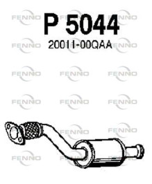 P5044 Predni tlumic vyfuku FENNO