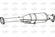 P9808DPF Filtr pevnych castic, vyfukovy system FENNO