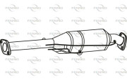 P9873DPF Filtr pevnych castic, vyfukovy system FENNO