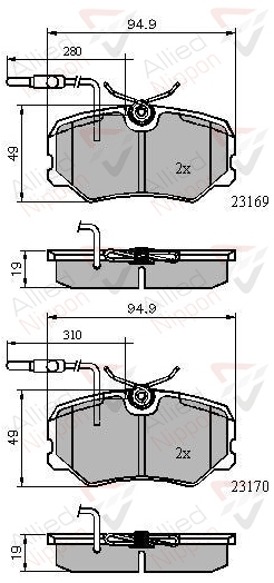 ADB11098 COMLINE nezařazený díl ADB11098 COMLINE