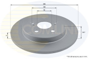ADC01149 Brzdový kotouč COMLINE