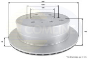 ADC0159V Brzdový kotouč COMLINE