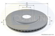 ADC0269V Brzdový kotouč COMLINE