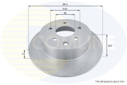 ADC0275 Brzdový kotouč COMLINE