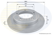 ADC0902 Brzdový kotouč COMLINE