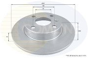 ADC1134 Brzdový kotouč COMLINE