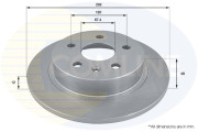 ADC1145 Brzdový kotouč COMLINE