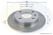 ADC1203 Brzdový kotouč COMLINE