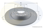 ADC1499 Brzdový kotouč COMLINE