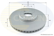 ADC1790VL Brzdový kotouč COMLINE
