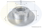 ADC2700 Brzdový kotouč COMLINE