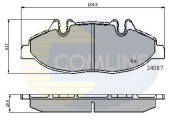 CBP01305 Sada brzdových destiček, kotoučová brzda Comline COMLINE