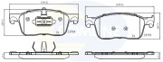 CBP02354 Sada brzdových destiček, kotoučová brzda Comline COMLINE
