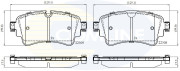 CBP02362 Sada brzdových destiček, kotoučová brzda Comline COMLINE