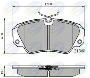 CBP0493 Sada brzdových destiček, kotoučová brzda Comline COMLINE