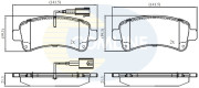 CBP12395 Sada brzdových destiček, kotoučová brzda COMLINE