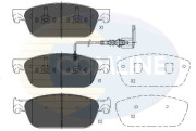 CBP16002 Sada brzdových destiček, kotoučová brzda COMLINE