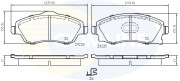 CBP31112 Sada brzdových destiček, kotoučová brzda Comline COMLINE