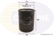 CMB11322 COMLINE olejový filter CMB11322 COMLINE
