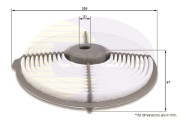 CTY12157 COMLINE vzduchový filter CTY12157 COMLINE