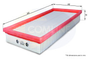 EAF605 Vzduchový filtr COMLINE