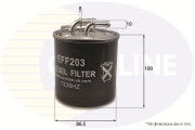 EFF203 COMLINE palivový filter EFF203 COMLINE
