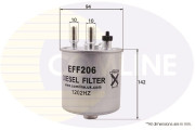 EFF206 Palivový filtr COMLINE