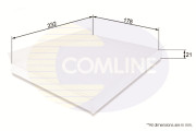 EKF103 Filtr, vzduch v interiéru COMLINE