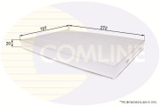 EKF190 COMLINE filter vnútorného priestoru EKF190 COMLINE