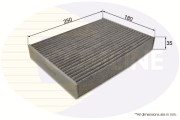 EKF386A COMLINE filter vnútorného priestoru EKF386A COMLINE