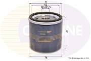 EOF060 Olejový filtr COMLINE