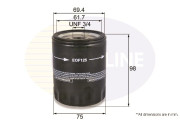 EOF125 Olejový filtr COMLINE