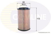 EOF127 Olejový filtr COMLINE