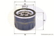 EOF176 Olejový filtr COMLINE
