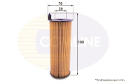 EOF182 Olejový filtr COMLINE