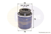 EOF226 Olejový filtr COMLINE