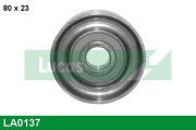 LA0137 Vratná/vodicí kladka, klínový žebrový řemen LUCAS ENGINE DRIVE