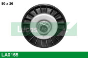LA0155 Vratná/vodicí kladka, klínový žebrový řemen LUCAS ENGINE DRIVE
