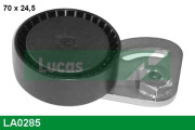 LA0285 Napínací kladka, žebrovaný klínový řemen LUCAS ENGINE DRIVE