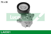 LA0361 Napínací kladka, žebrovaný klínový řemen LUCAS ENGINE DRIVE