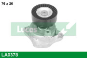 LA0378 Napínací kladka, žebrovaný klínový řemen LUCAS ENGINE DRIVE