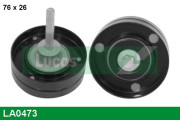 LA0473 LUCAS ENGINE DRIVE vratná/vodiaca kladka rebrovaného klinového remeňa LA0473 LUCAS ENGINE DRIVE
