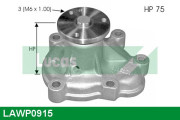 LAWP0915 Vodní čerpadlo, chlazení motoru LUCAS ENGINE DRIVE