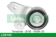 LD0102 Napínací kladka, ozubený řemen LUCAS ENGINE DRIVE