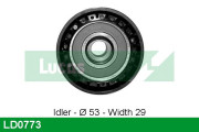LD0773 Napínací kladka, ozubený řemen LUCAS ENGINE DRIVE