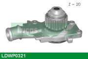 LDWP0321 Vodní čerpadlo, chlazení motoru LUCAS ENGINE DRIVE
