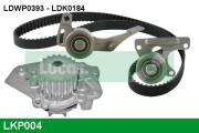 LKP004 Vodní pumpa + sada ozubeného řemene LUCAS ENGINE DRIVE