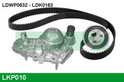 LKP010 Vodní pumpa + sada ozubeného řemene LUCAS ENGINE DRIVE