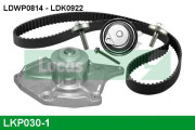 LKP030-1 Vodní pumpa + sada ozubeného řemene LUCAS ENGINE DRIVE